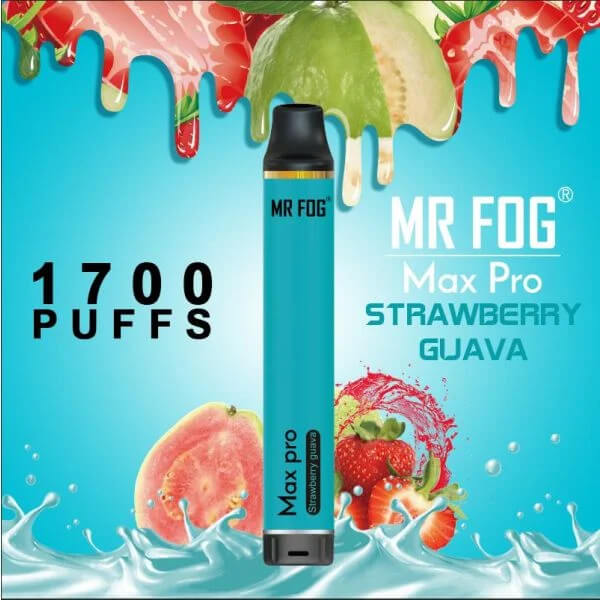 mr fog max pro rechargeable red while charging