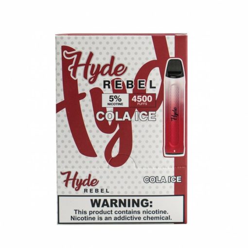 Hyde Rebel 4500 Puffs Recharge Disposable Vape Device Bulk